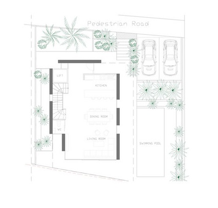 Floorplan for 4-bedroom Villa, Ayia Thekla, Famagusta, Cyprus