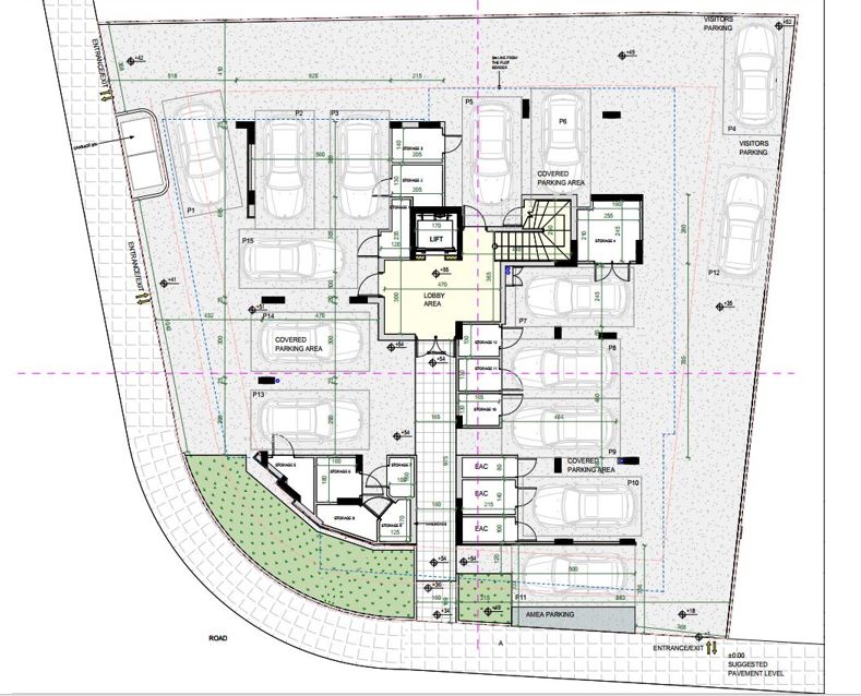 Floorplan for 3-bedroom Apartment, Larnaka Town, Larnaka, Cyprus