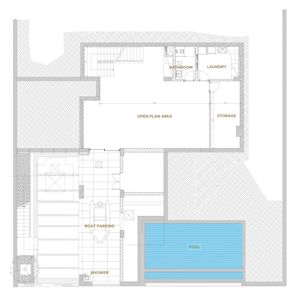 Floorplan for 3-bedroom Villa, Ayia Napa, Famagusta, Cyprus