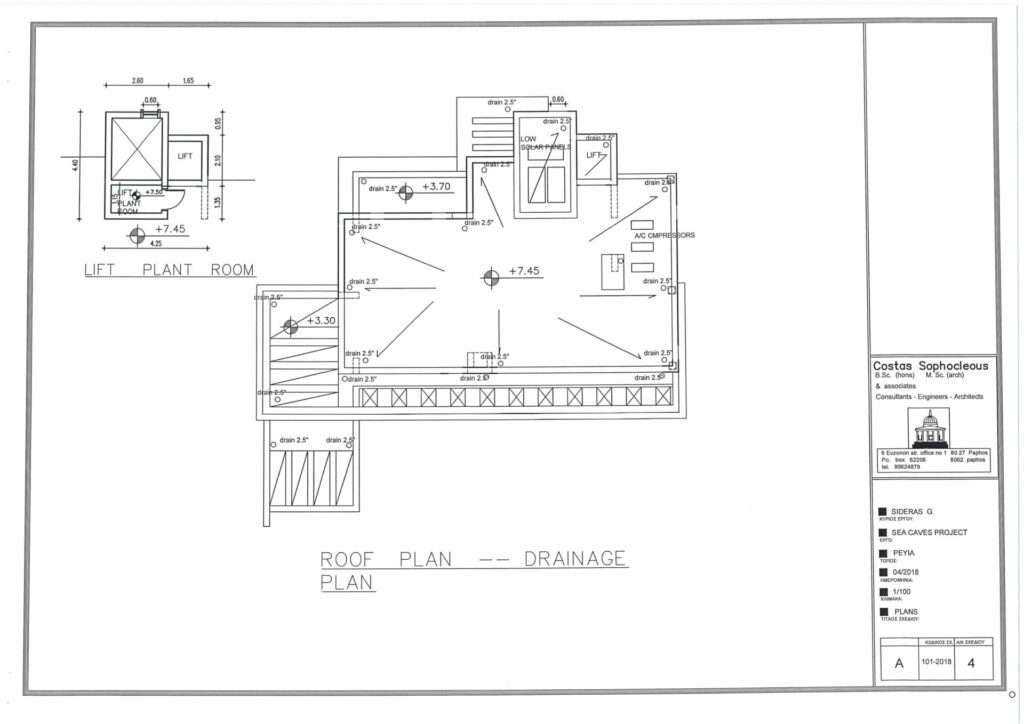 Floorplan for 5-bedroom Villa, Coral Bay, Paphos, Cyprus