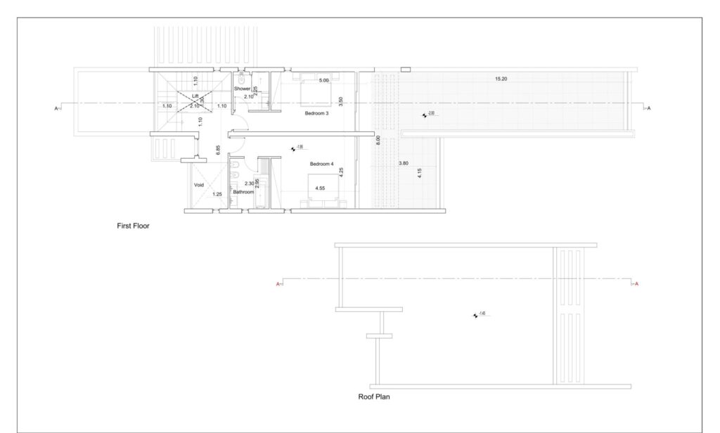 Floorplan for 4-bedroom Villa, Peyia, Paphos, Cyprus
