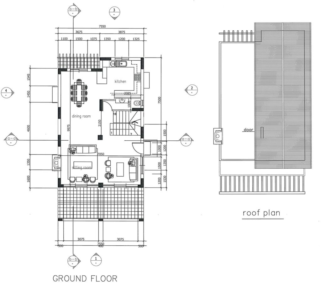 Floorplan for 5-bedroom Villa, Ayia Thekla, Famagusta, Cyprus
