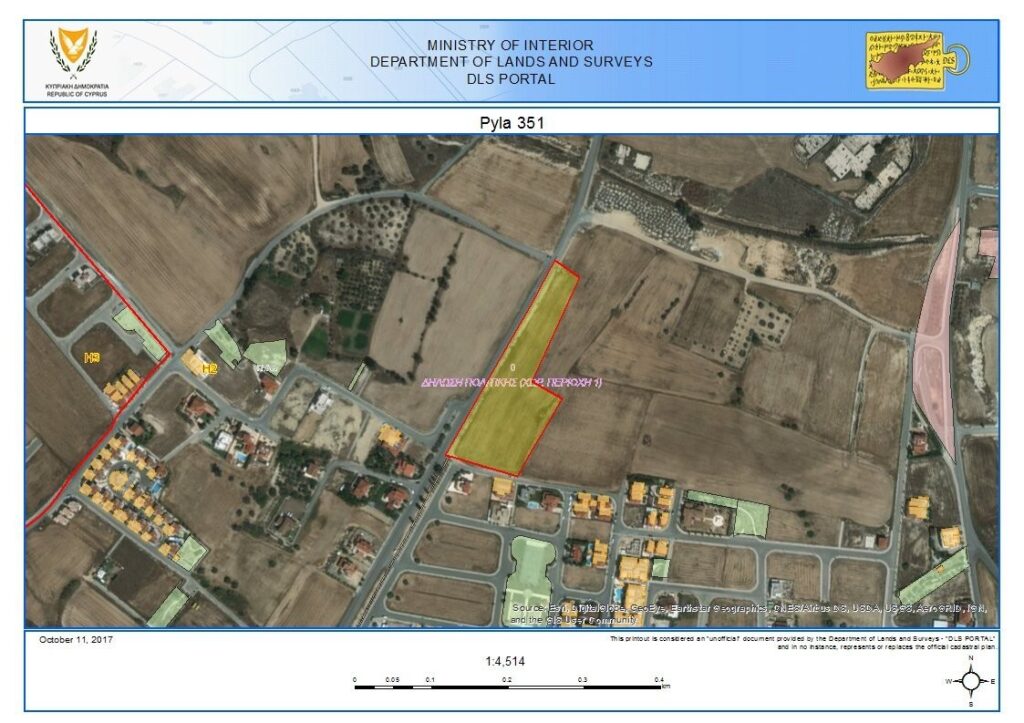 Images of 12487 m2 Plot in Pyla, Larnaka, Cyprus