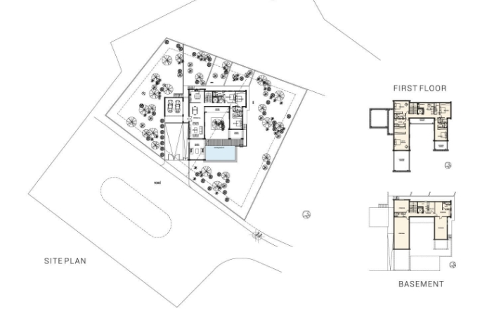 Floorplan for 7-bedroom Villa, Kouklia, Paphos, Cyprus