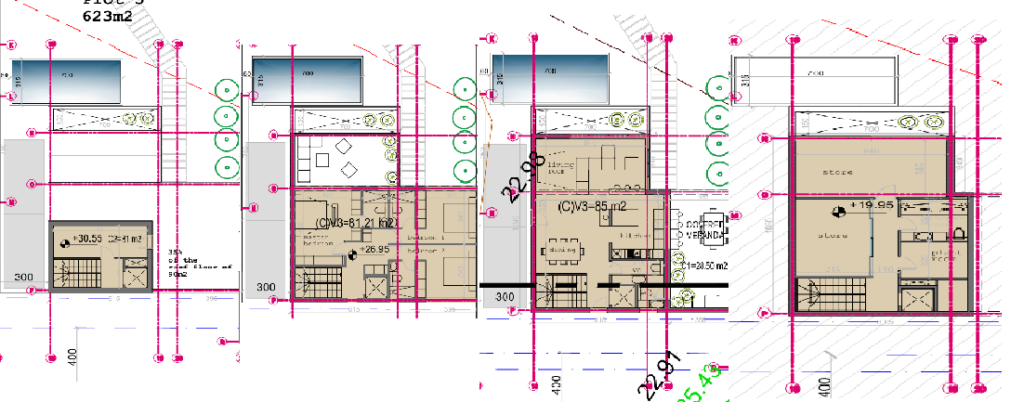 Floorplan for 5-bedroom Beachfront Villa, Protaras, Famagusta, Cyprus