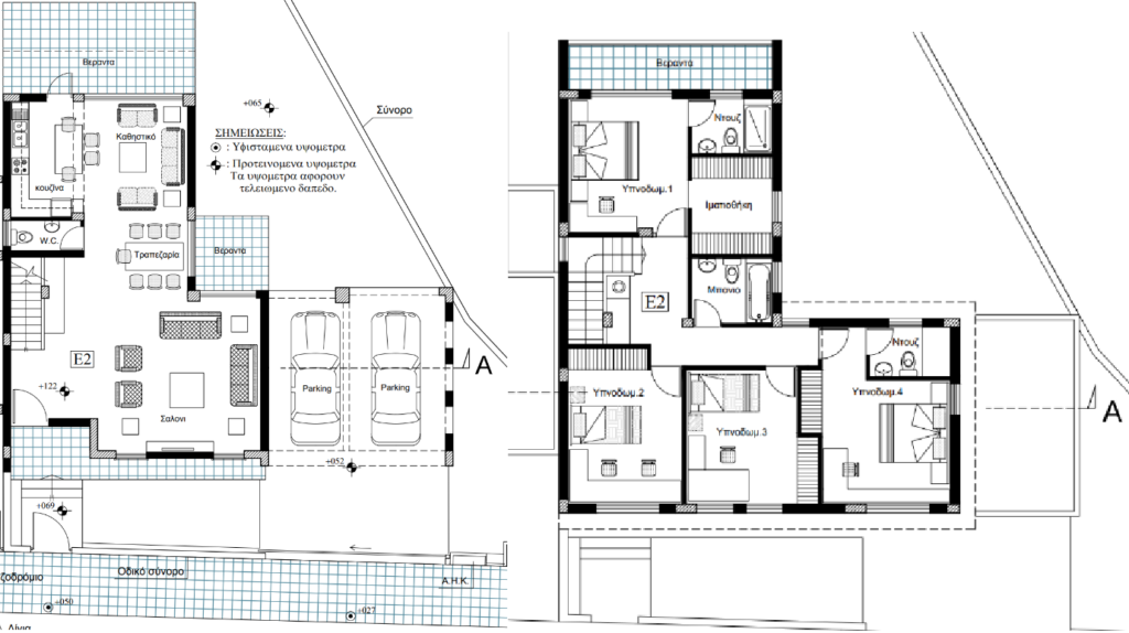 Floorplan for 4-bedroom Villa, Dali, Nicosia, Cyprus
