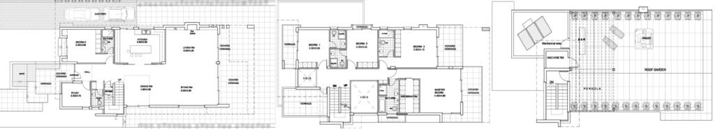Floorplan for 5-bedroom Villa, Pervolia, Larnaka, Cyprus