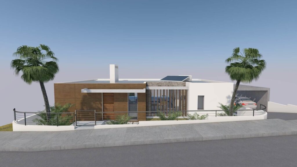 Floorplan for 4-bedroom Villa, Tremithouse, Paphos, Cyprus